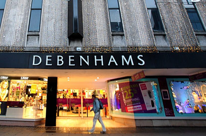 Debenhams has expanded its contract with DHL to hand the delivery firm ...