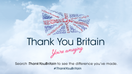 Thank You Britain